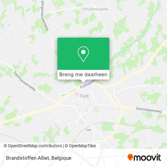 Brandstoffen Alliet kaart