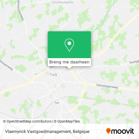 Vlaemynck Vastgoedmanagement kaart