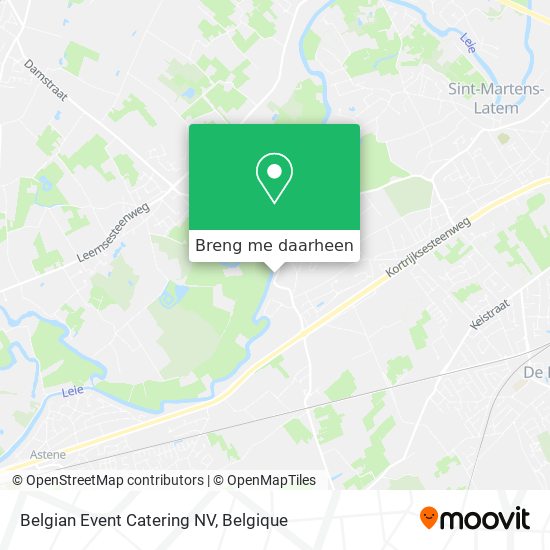 Belgian Event Catering NV kaart