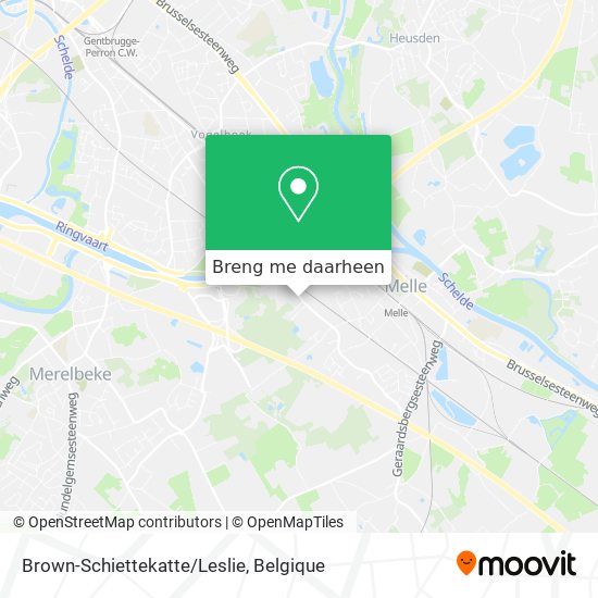 Brown-Schiettekatte/Leslie kaart