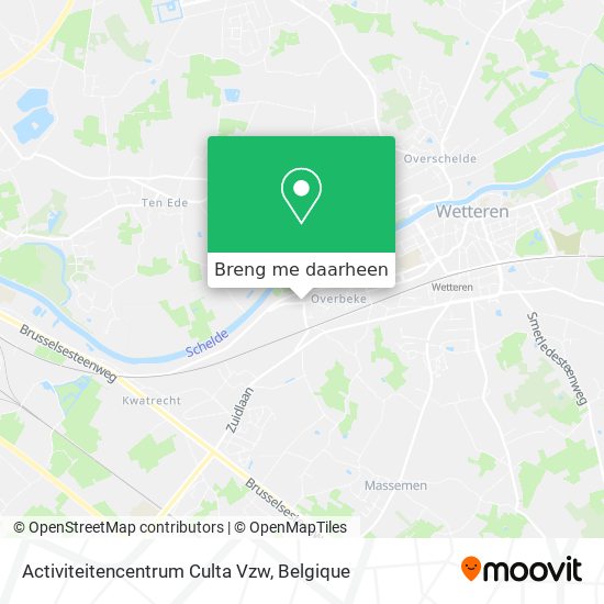 Activiteitencentrum Culta Vzw kaart