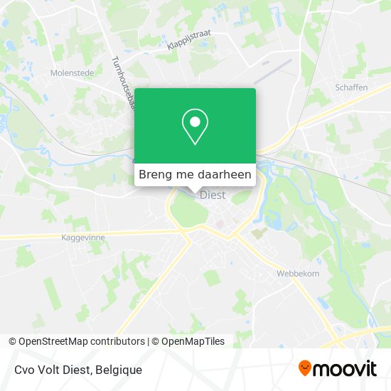 Cvo Volt Diest kaart