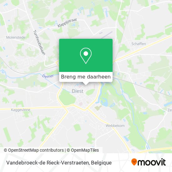 Vandebroeck-de Rieck-Verstraeten kaart