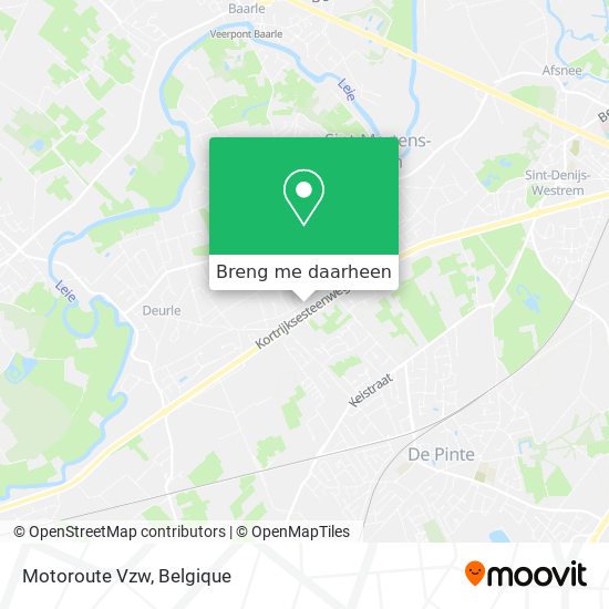 Motoroute Vzw kaart