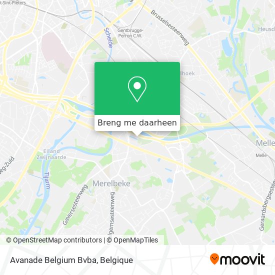 Avanade Belgium Bvba kaart