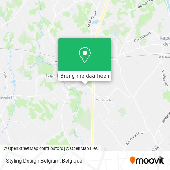 Styling Design Belgium kaart