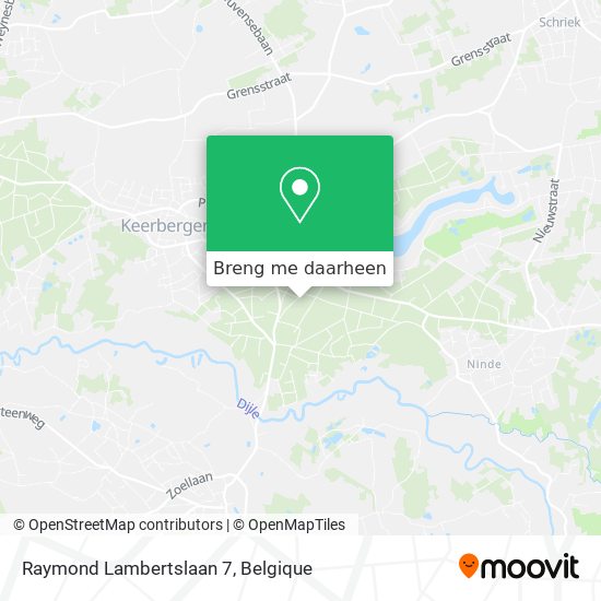 Raymond Lambertslaan 7 kaart
