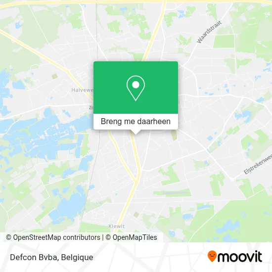 Defcon Bvba kaart