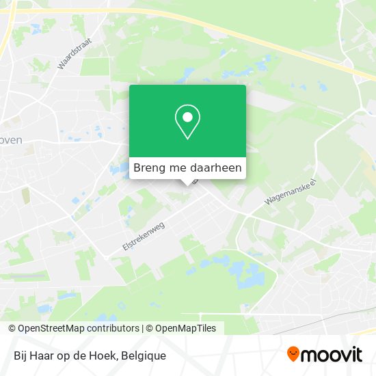 Bij Haar op de Hoek kaart
