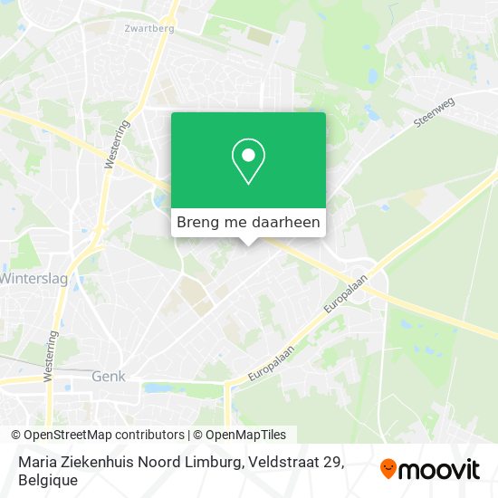 Maria Ziekenhuis Noord Limburg, Veldstraat 29 kaart