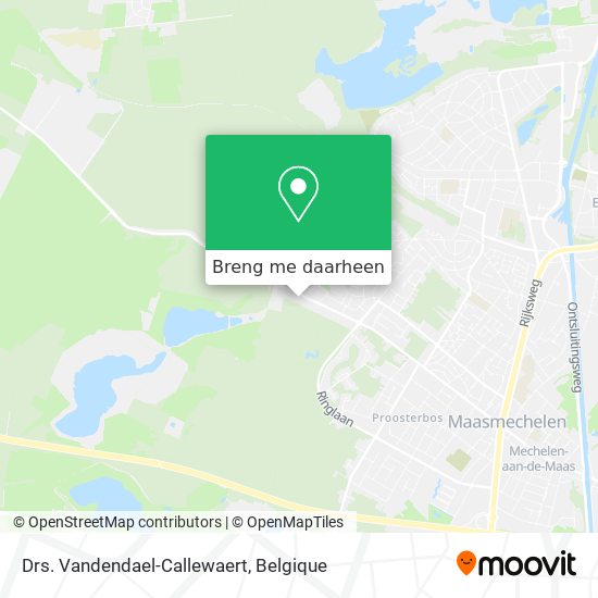 Drs. Vandendael-Callewaert kaart