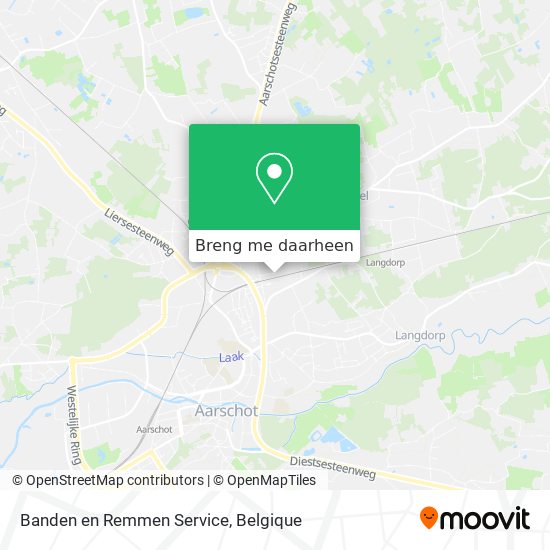 Banden en Remmen Service kaart