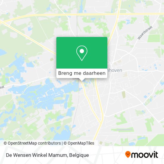 De Wensen Winkel Mamum kaart