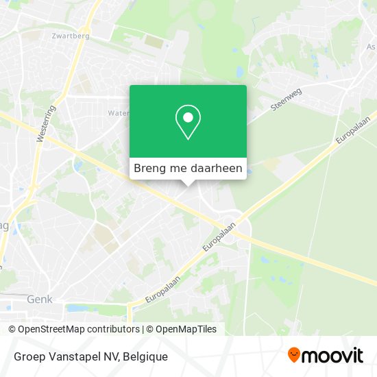 Groep Vanstapel NV kaart