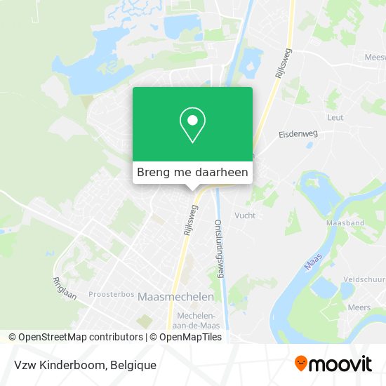 Vzw Kinderboom kaart