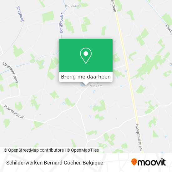 Schilderwerken Bernard Cocher kaart