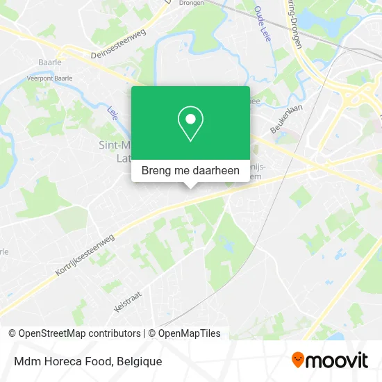 Mdm Horeca Food kaart