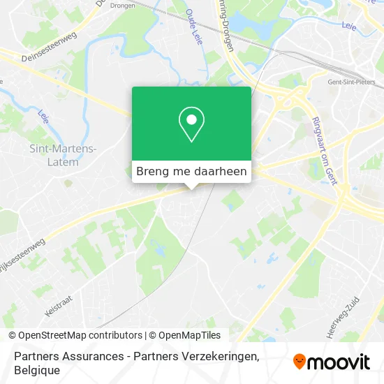 Partners Assurances - Partners Verzekeringen kaart