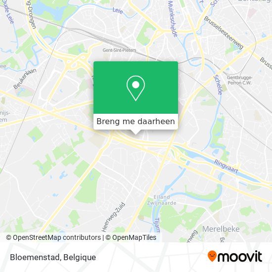 Bloemenstad kaart