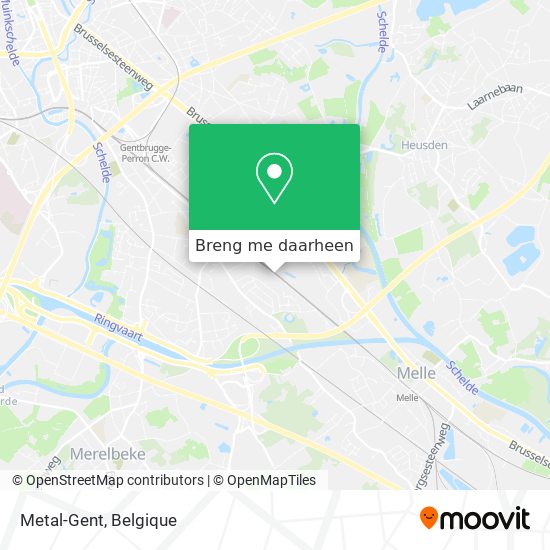 Metal-Gent kaart