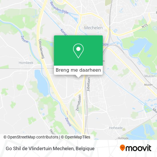 Go Shil de Vlindertuin Mechelen kaart