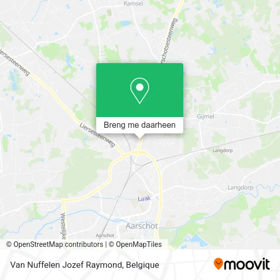 Van Nuffelen Jozef Raymond kaart