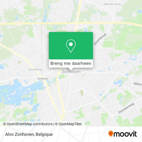 Alvo Zonhoven kaart