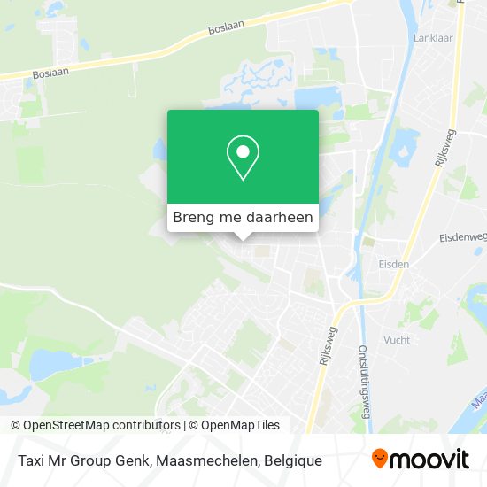 Taxi Mr Group Genk, Maasmechelen kaart