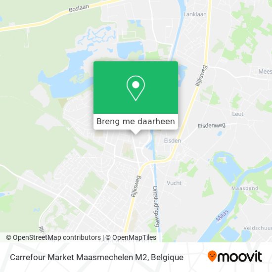Carrefour Market Maasmechelen M2 kaart