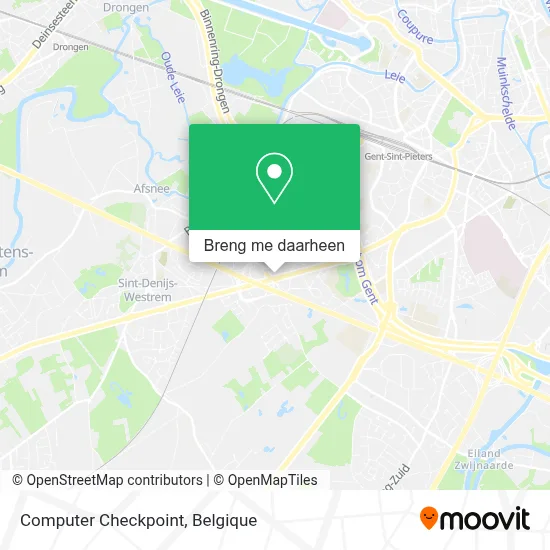 Computer Checkpoint kaart