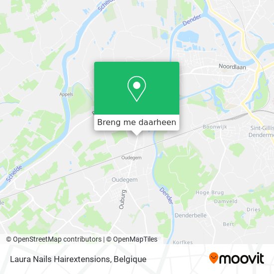 Laura Nails Hairextensions kaart