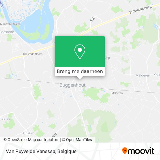 Van Puyvelde Vanessa kaart