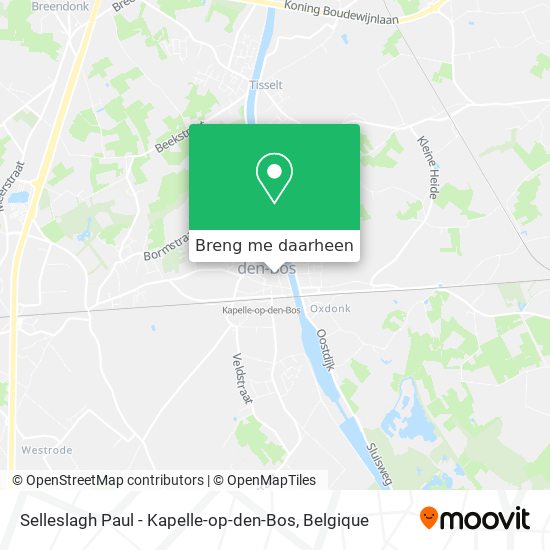 Selleslagh Paul - Kapelle-op-den-Bos kaart