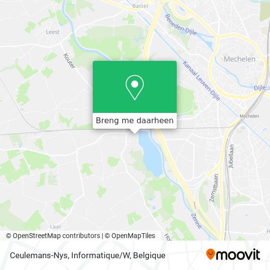 Ceulemans-Nys, Informatique/W kaart