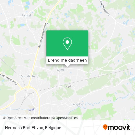 Hermans Bart Ebvba kaart