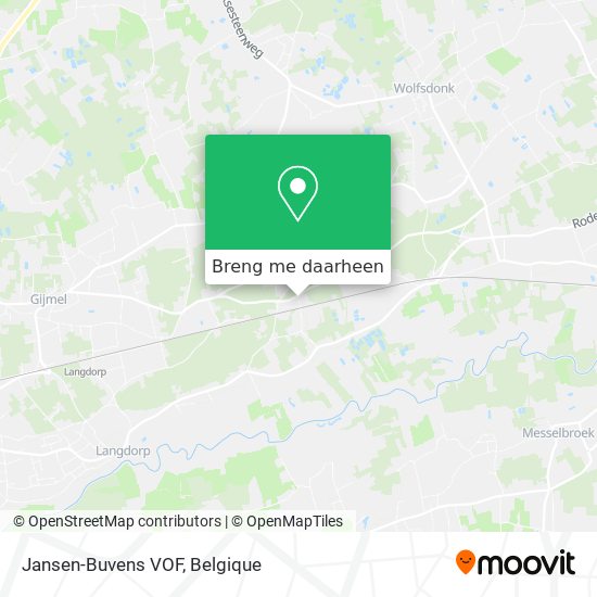 Jansen-Buvens VOF kaart