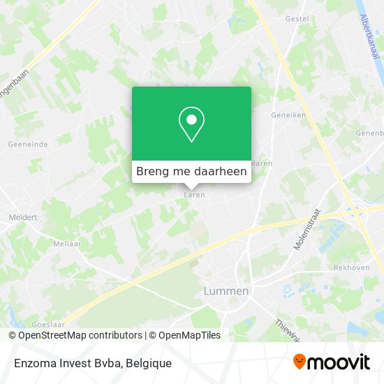 Enzoma Invest Bvba kaart