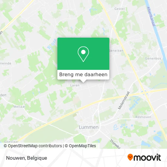 Nouwen kaart