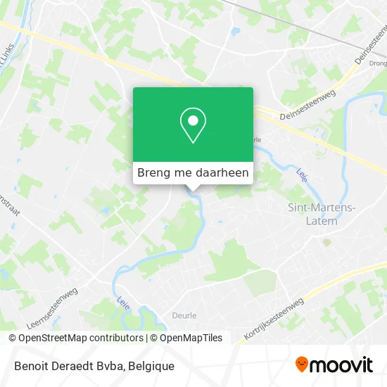 Benoit Deraedt Bvba kaart