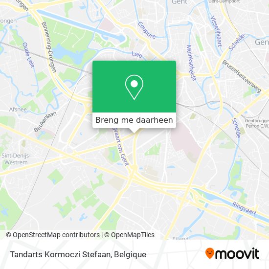Tandarts Kormoczi Stefaan kaart