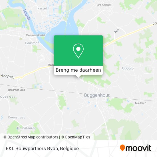 E&L Bouwpartners Bvba kaart
