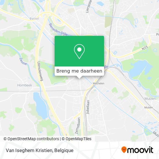 Van Iseghem Kristien kaart