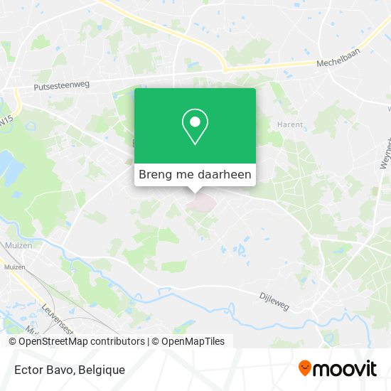 Ector Bavo kaart