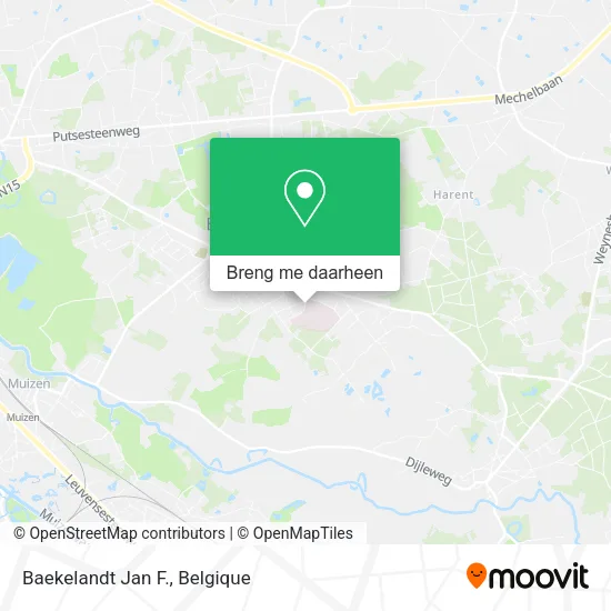 Baekelandt Jan F. kaart