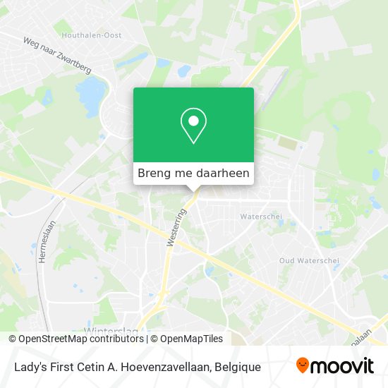 Lady's First Cetin A. Hoevenzavellaan kaart