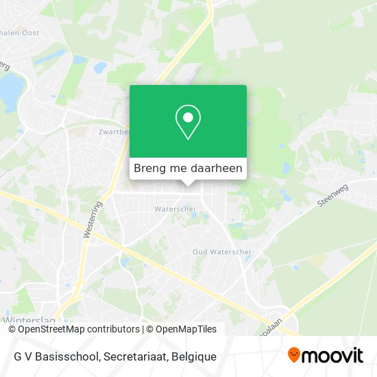 G V Basisschool, Secretariaat kaart
