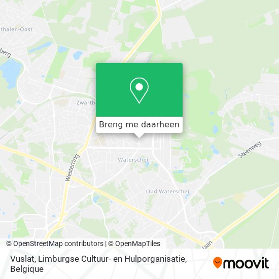 Vuslat, Limburgse Cultuur- en Hulporganisatie kaart