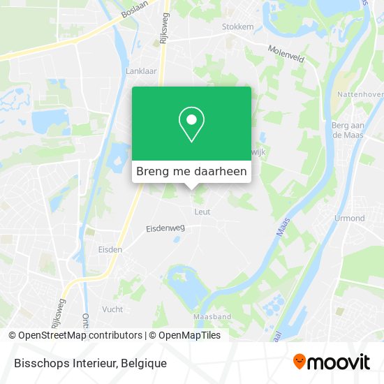 Bisschops Interieur kaart