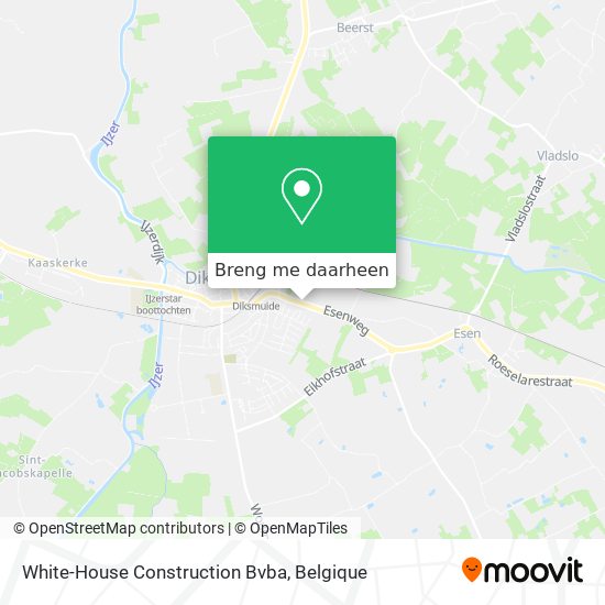 White-House Construction Bvba kaart