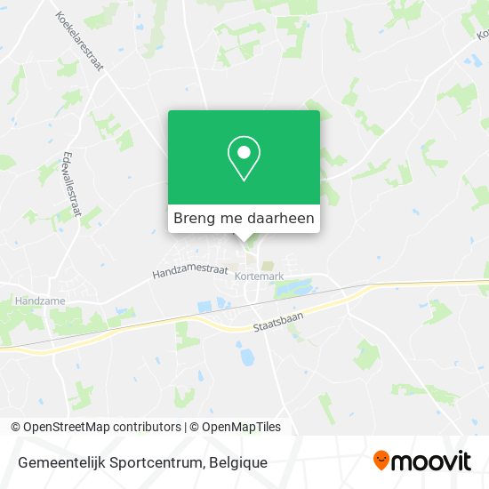 Gemeentelijk Sportcentrum kaart